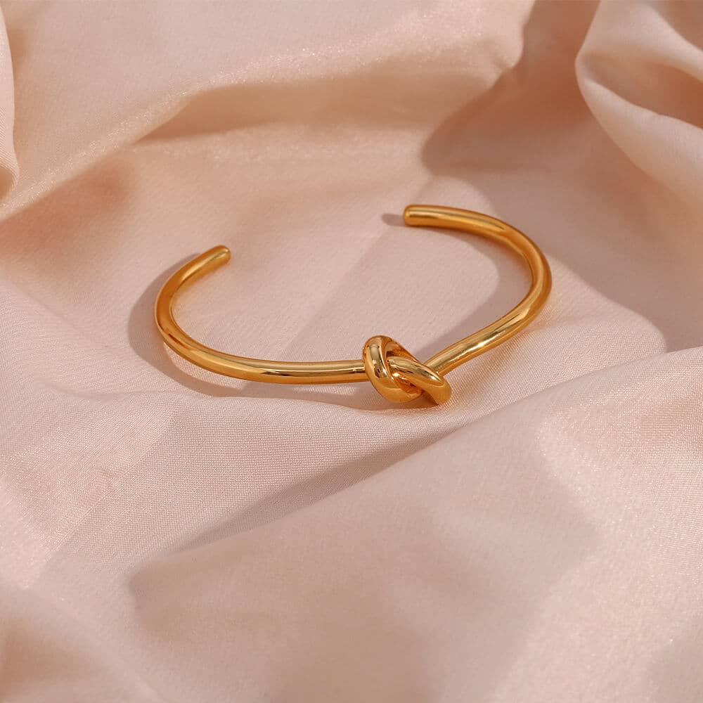 Louisa Gold Bangle gold plated