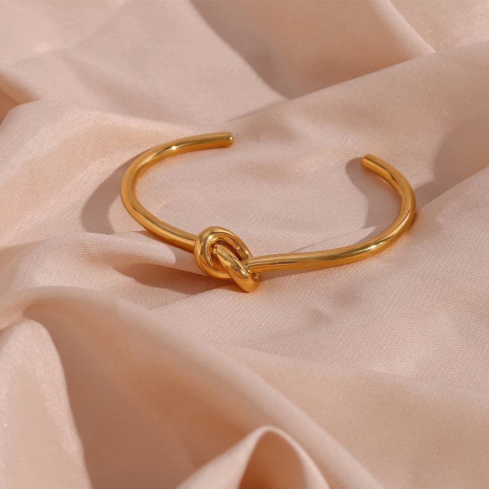 Louisa Gold Bangle gold plated