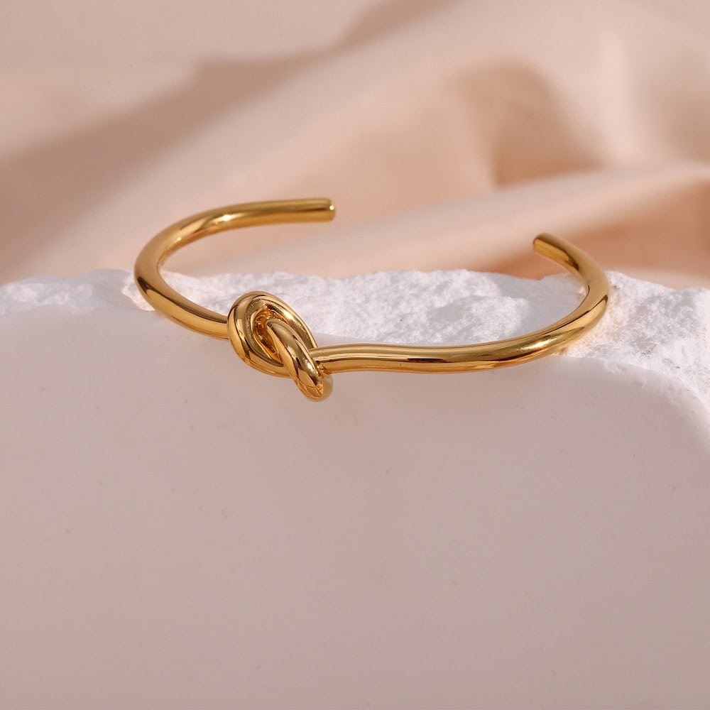 Louisa Gold Bangle gold plated