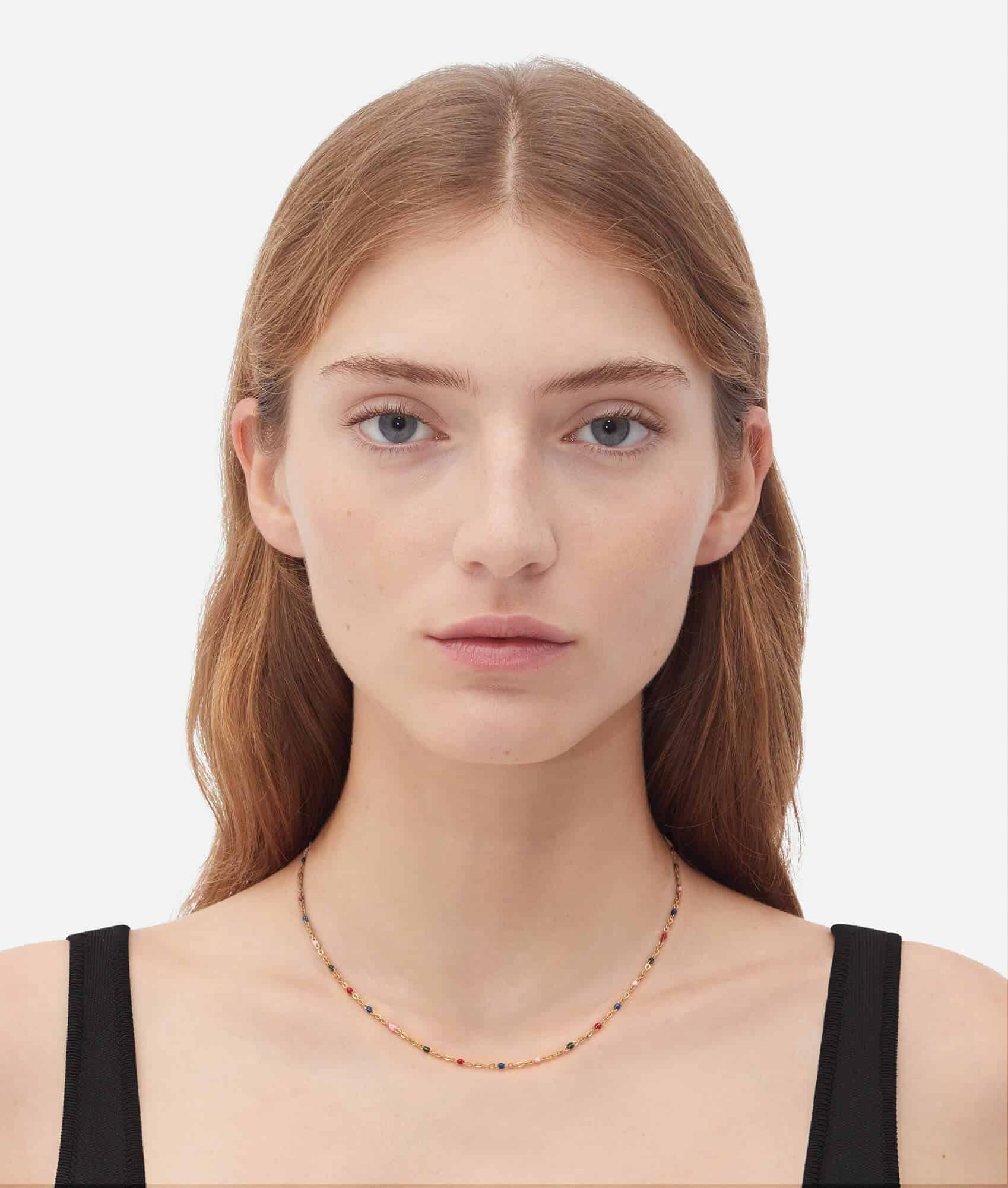 Multi_Colored_Beaded_Choker_On_Model_1