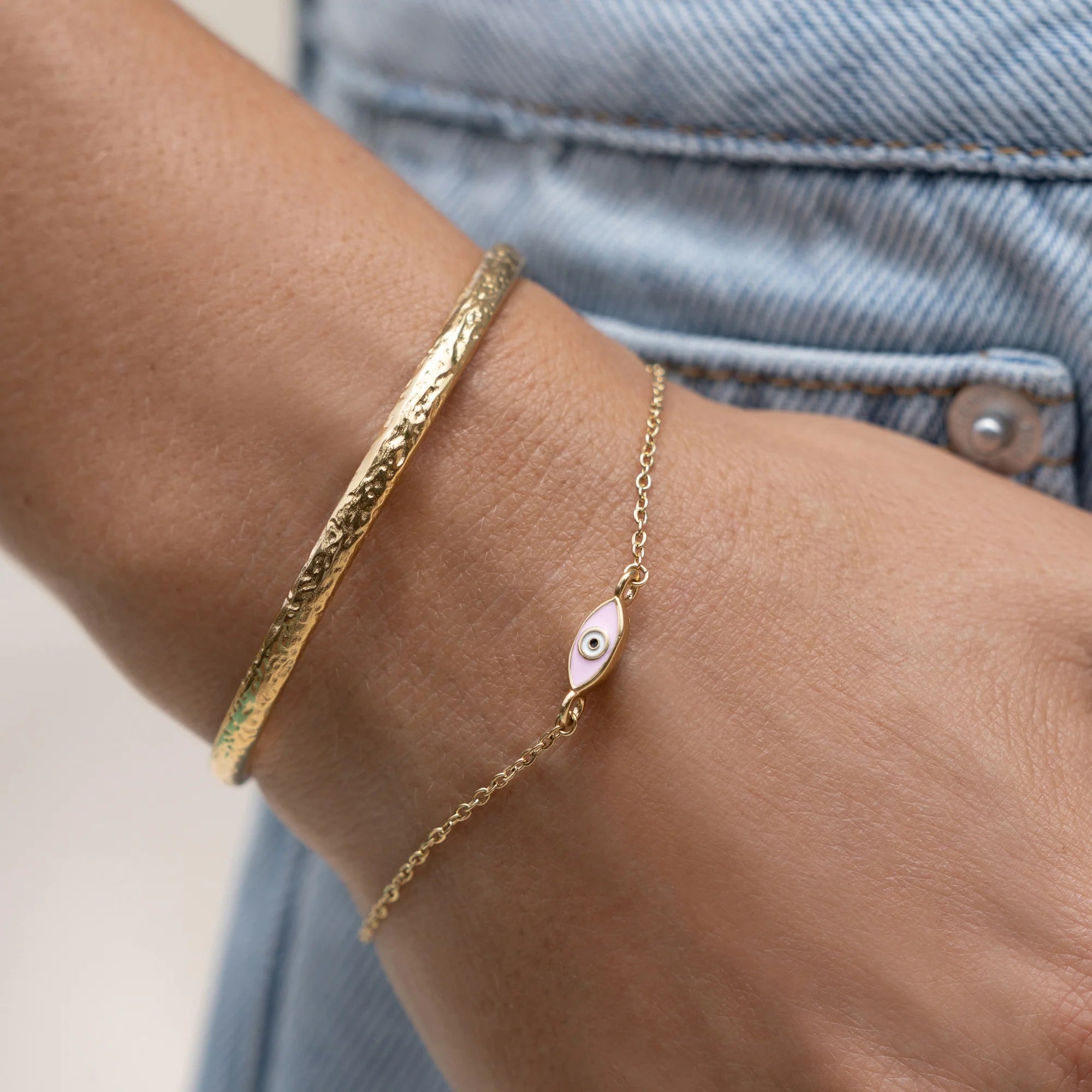Mystique Bracelet Stack - Blush-2