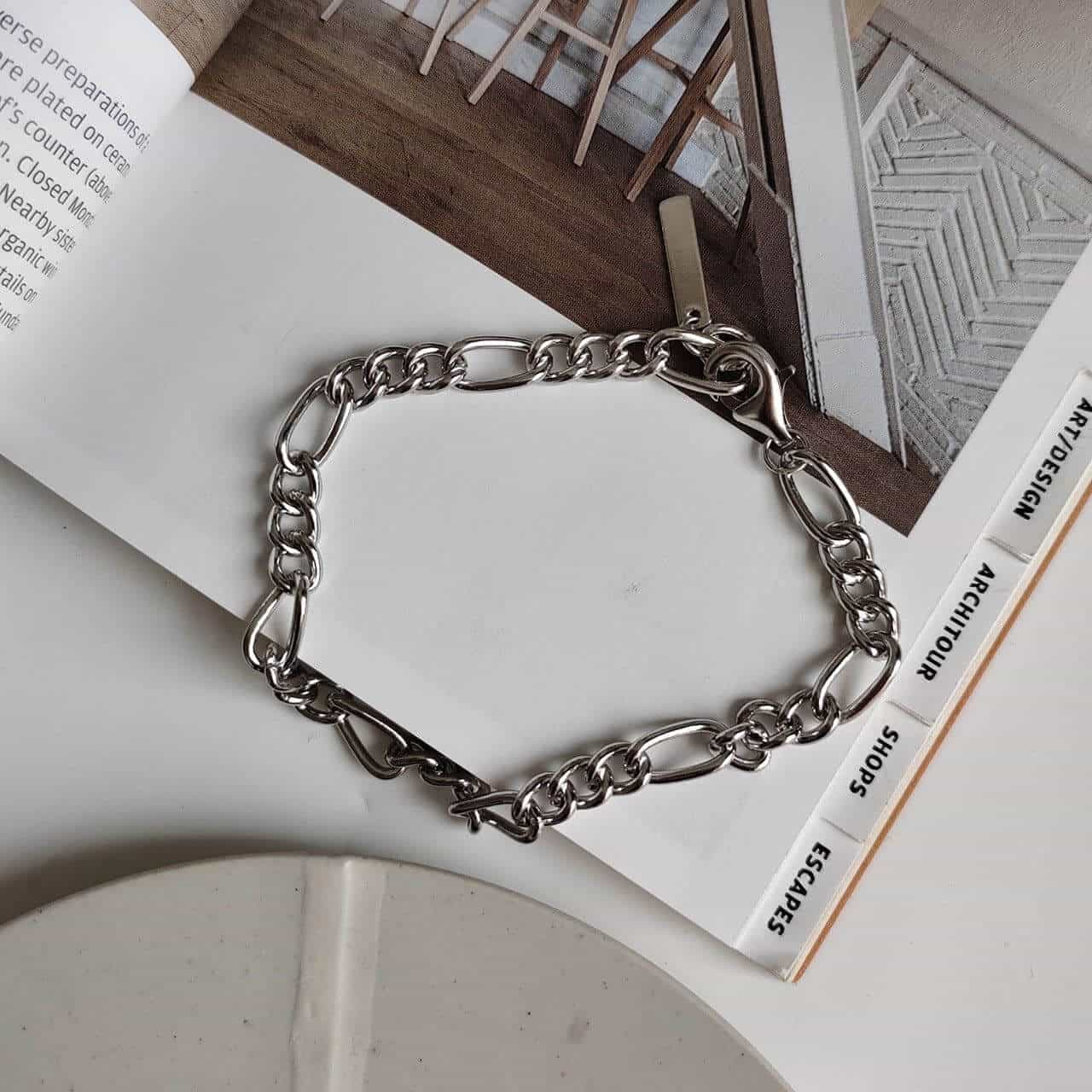 Link Chain Bracelet silver