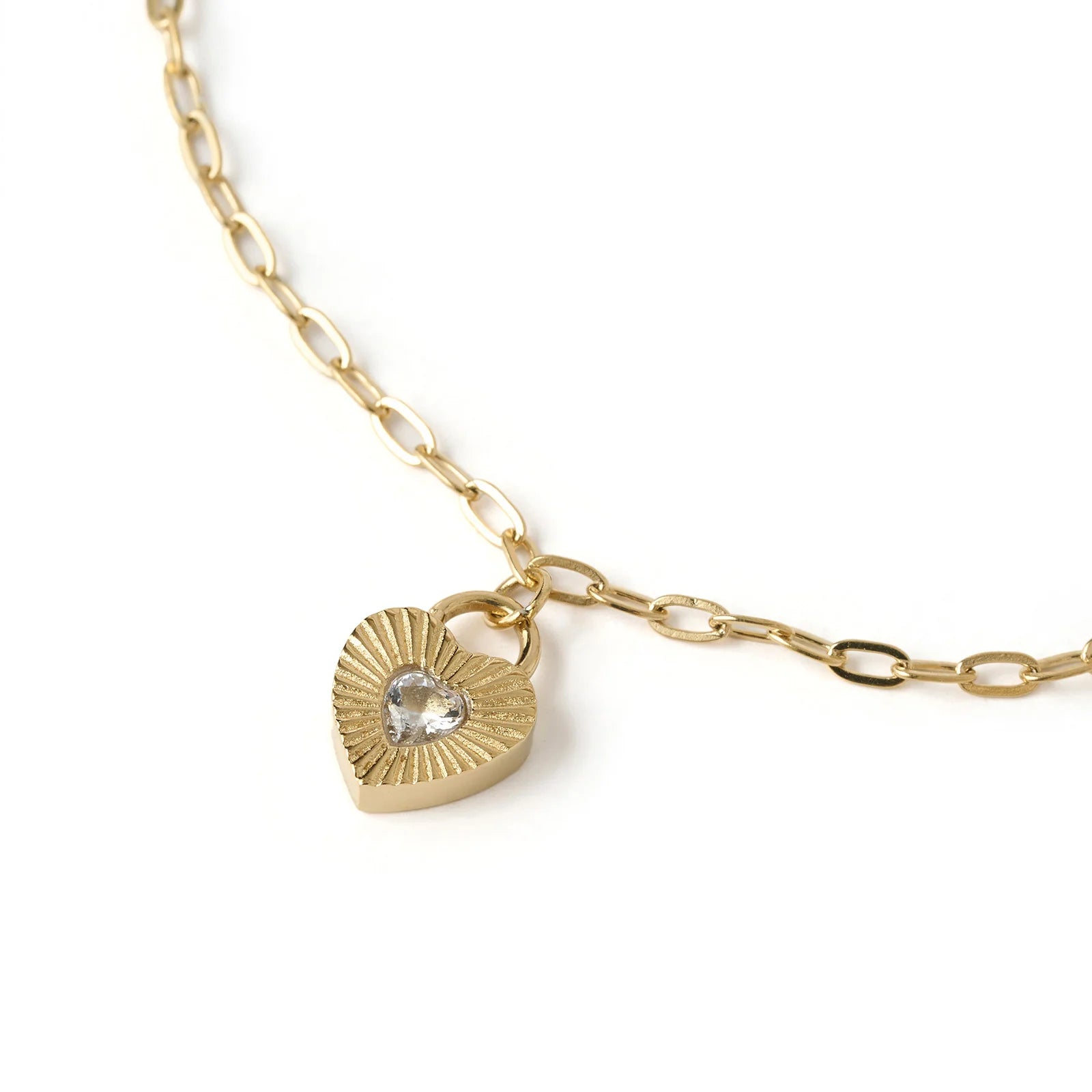 Ruby Heart Bracelet - Red-2