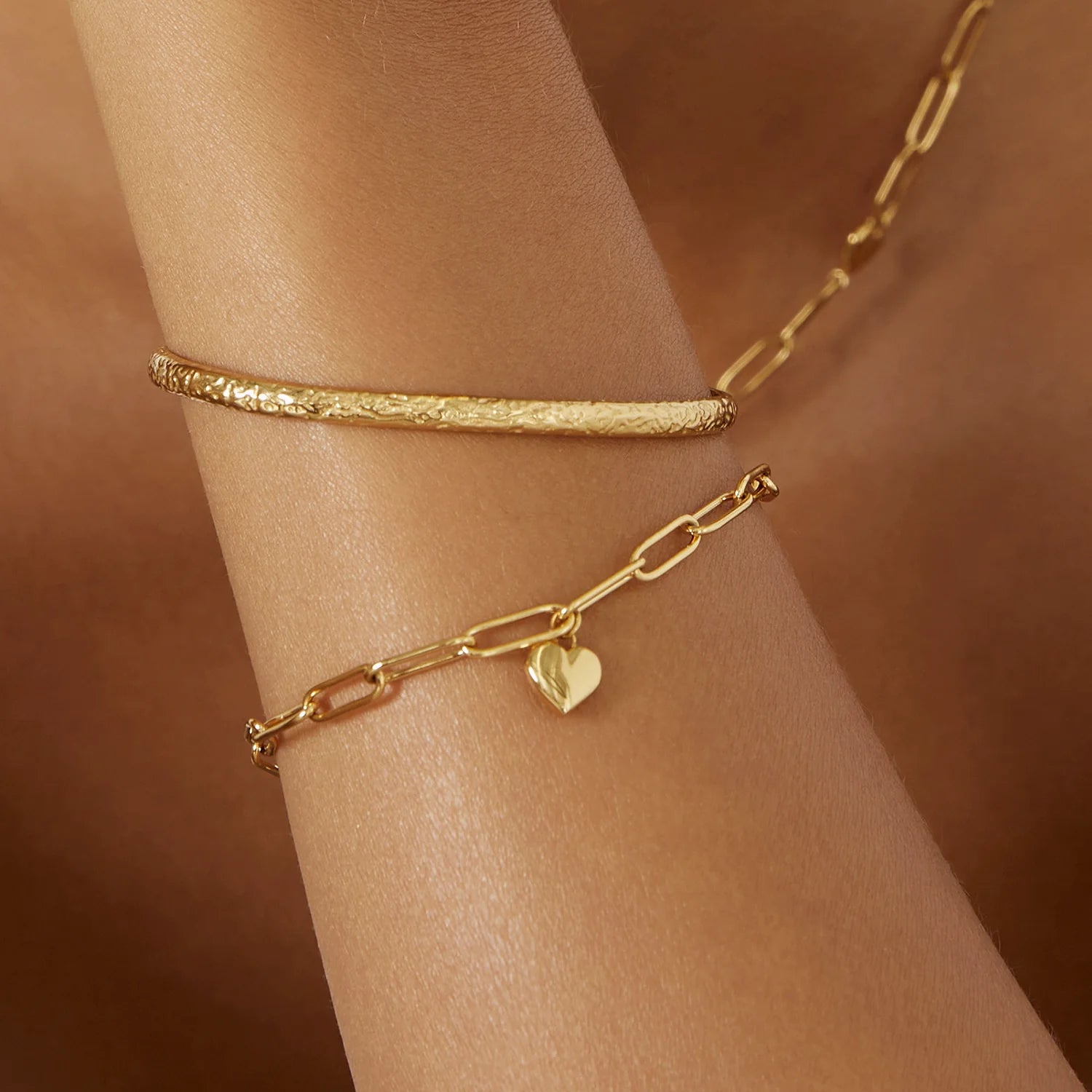 Stevie Gold Cuff Bracelet 7