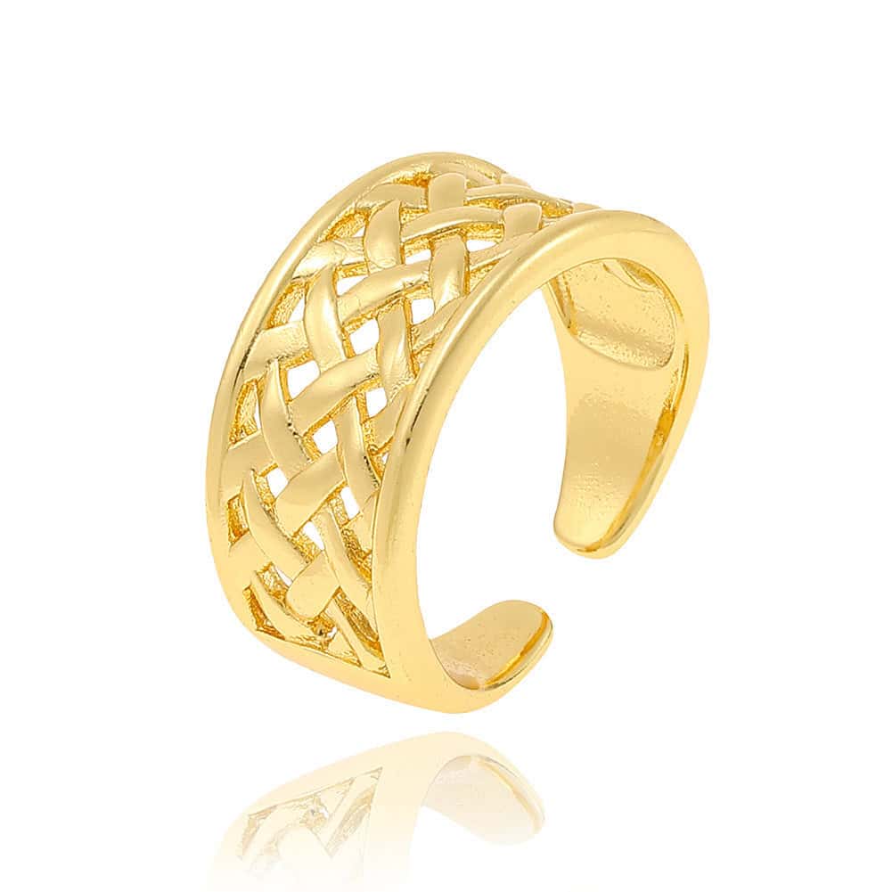 Adjustable  Gold Plated Ring