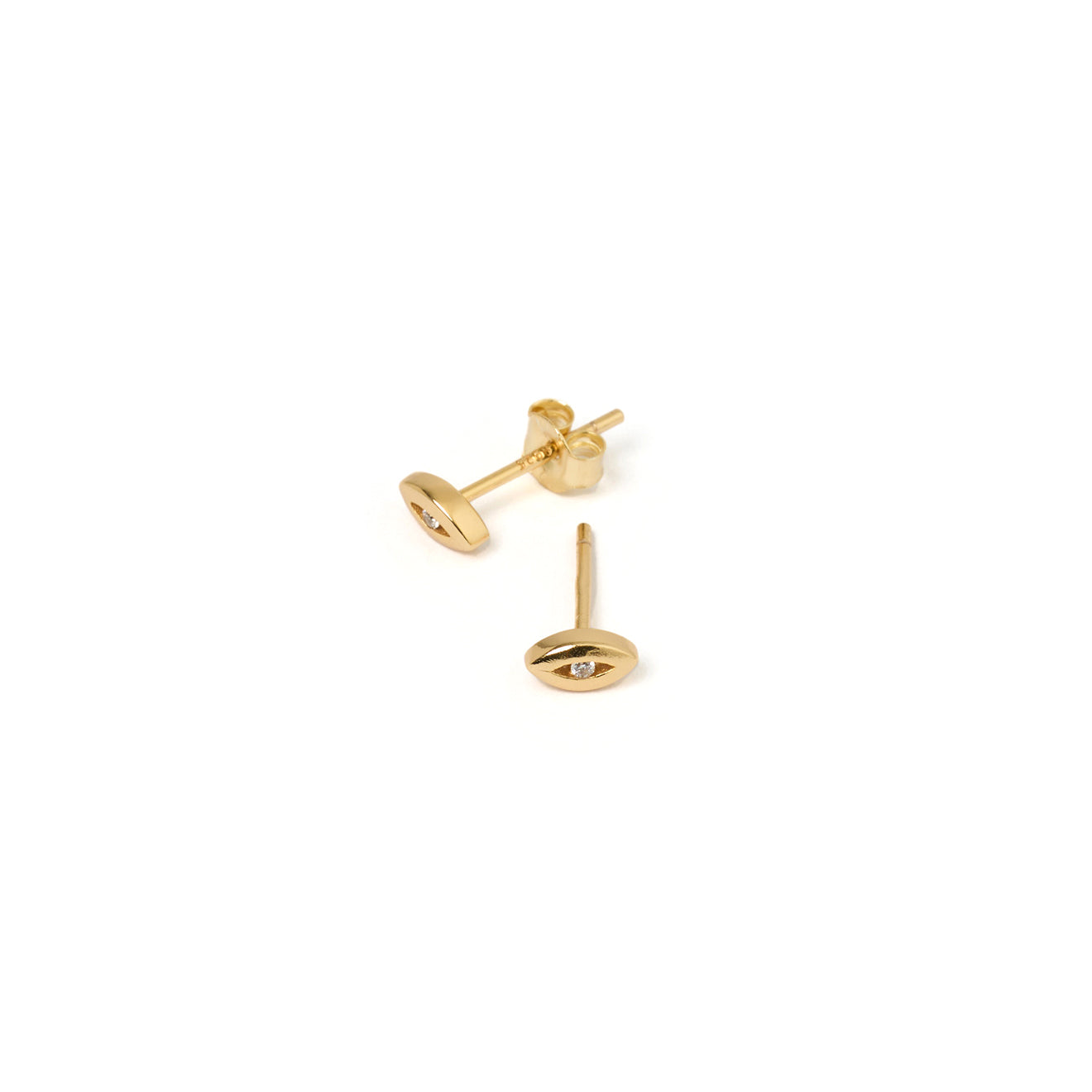 Amulet Gold Studs 4