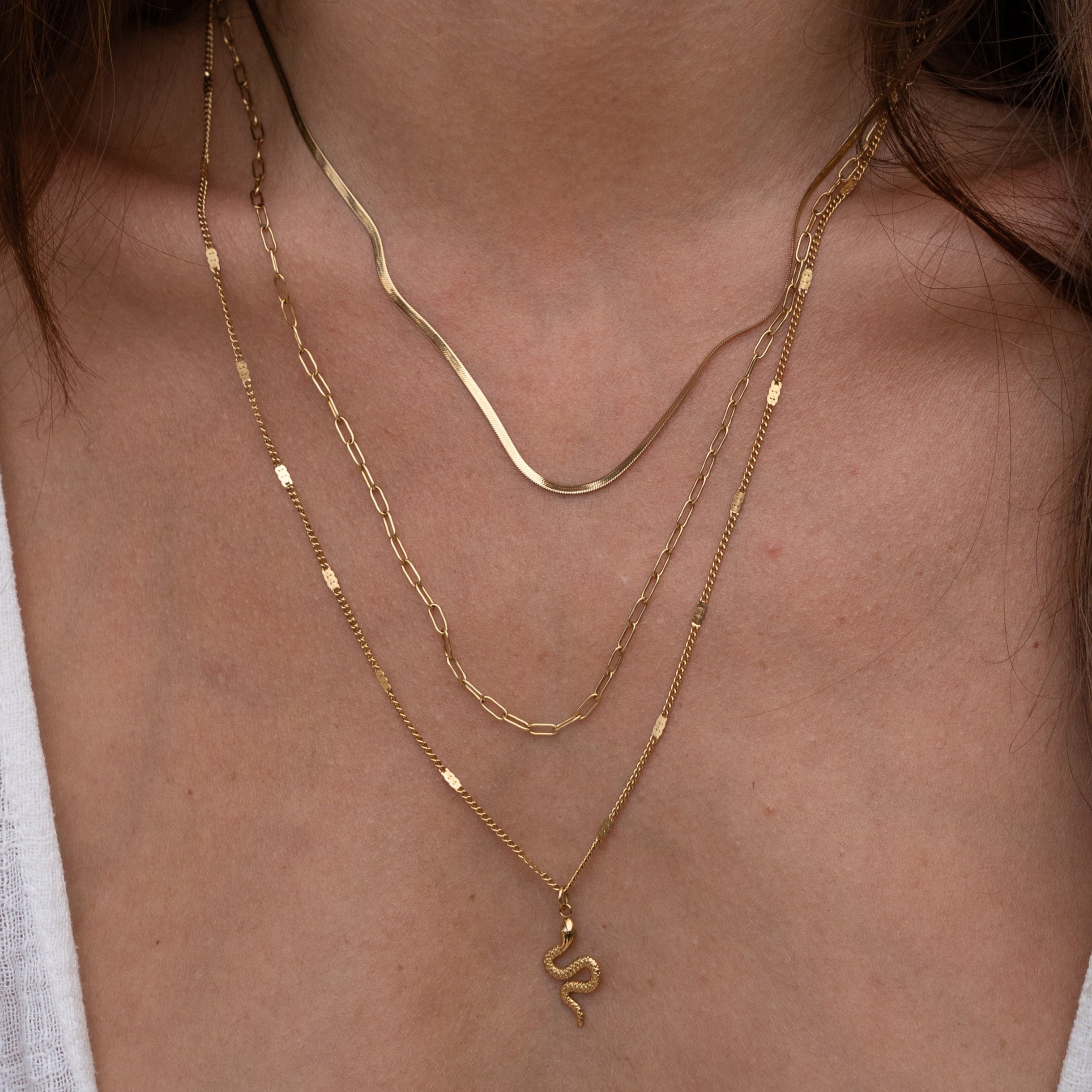 Boa Gold Necklace 2