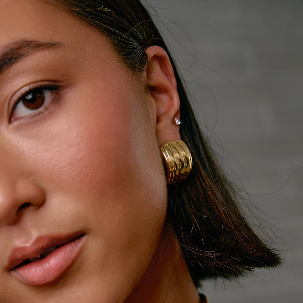 Chantal Gold Earrings 2