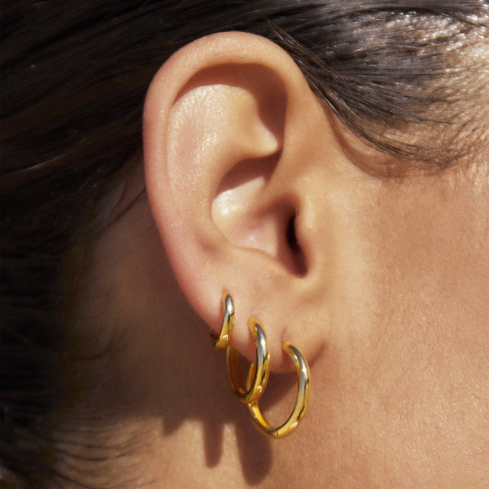 Circle Earring Stack 2