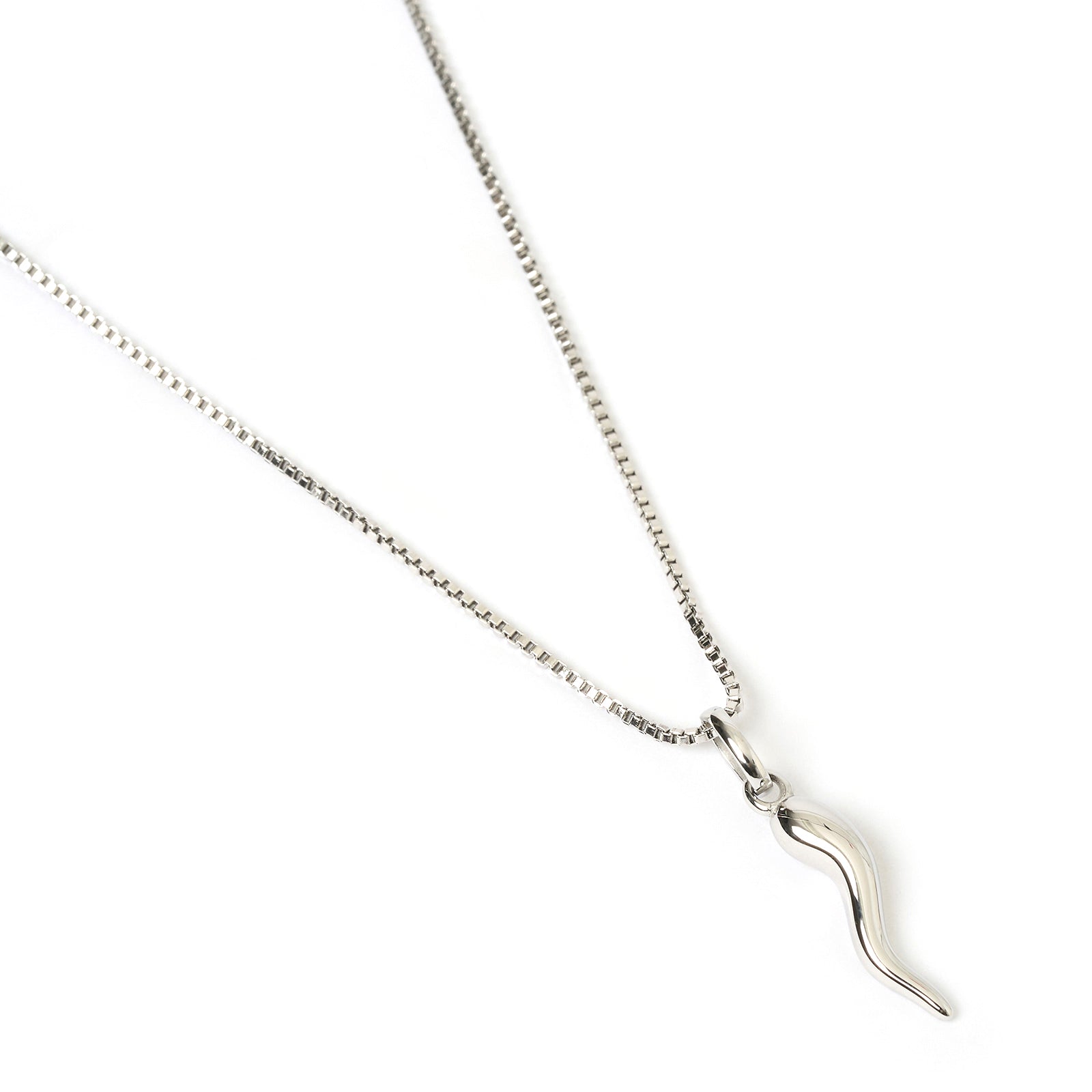 Cornicello Silver Charm Necklace 5