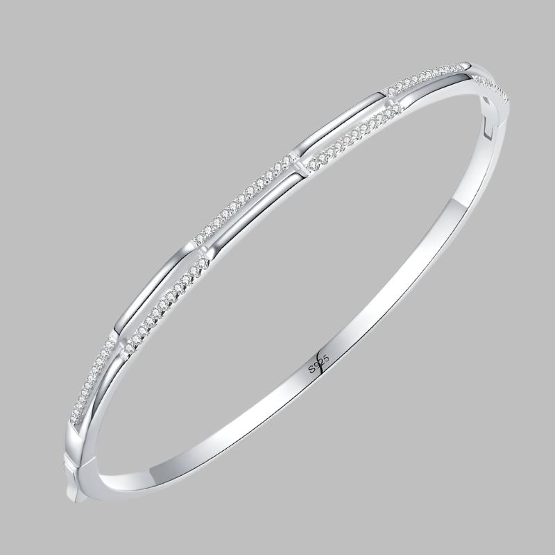 double-layer-bracelet-silver