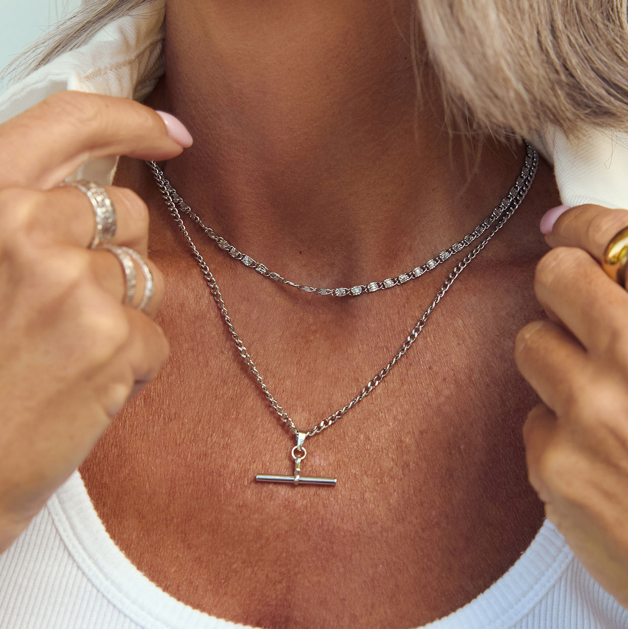 Dragon Silver Chain Necklace 2