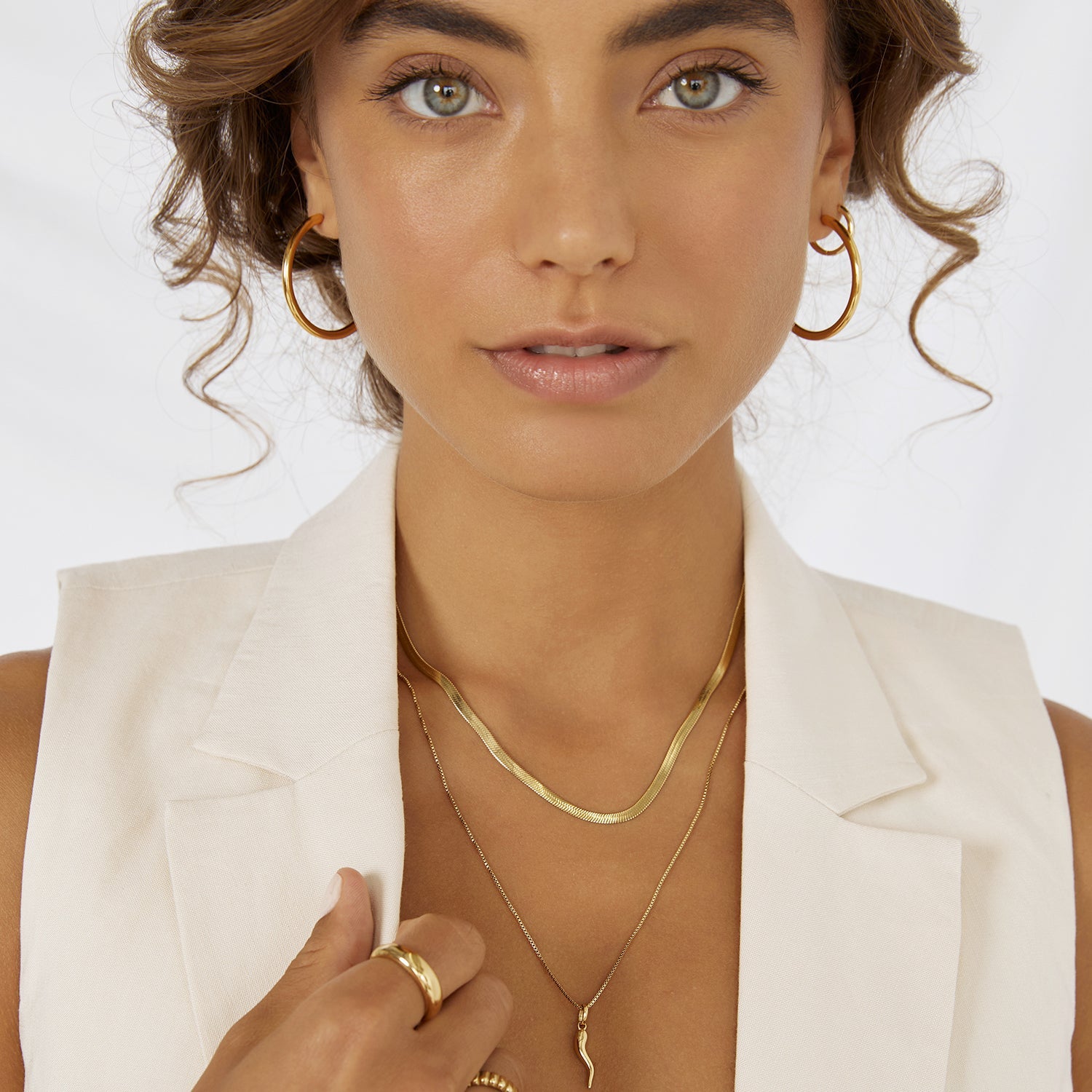 Fortune Necklace Stack - Gold 4
