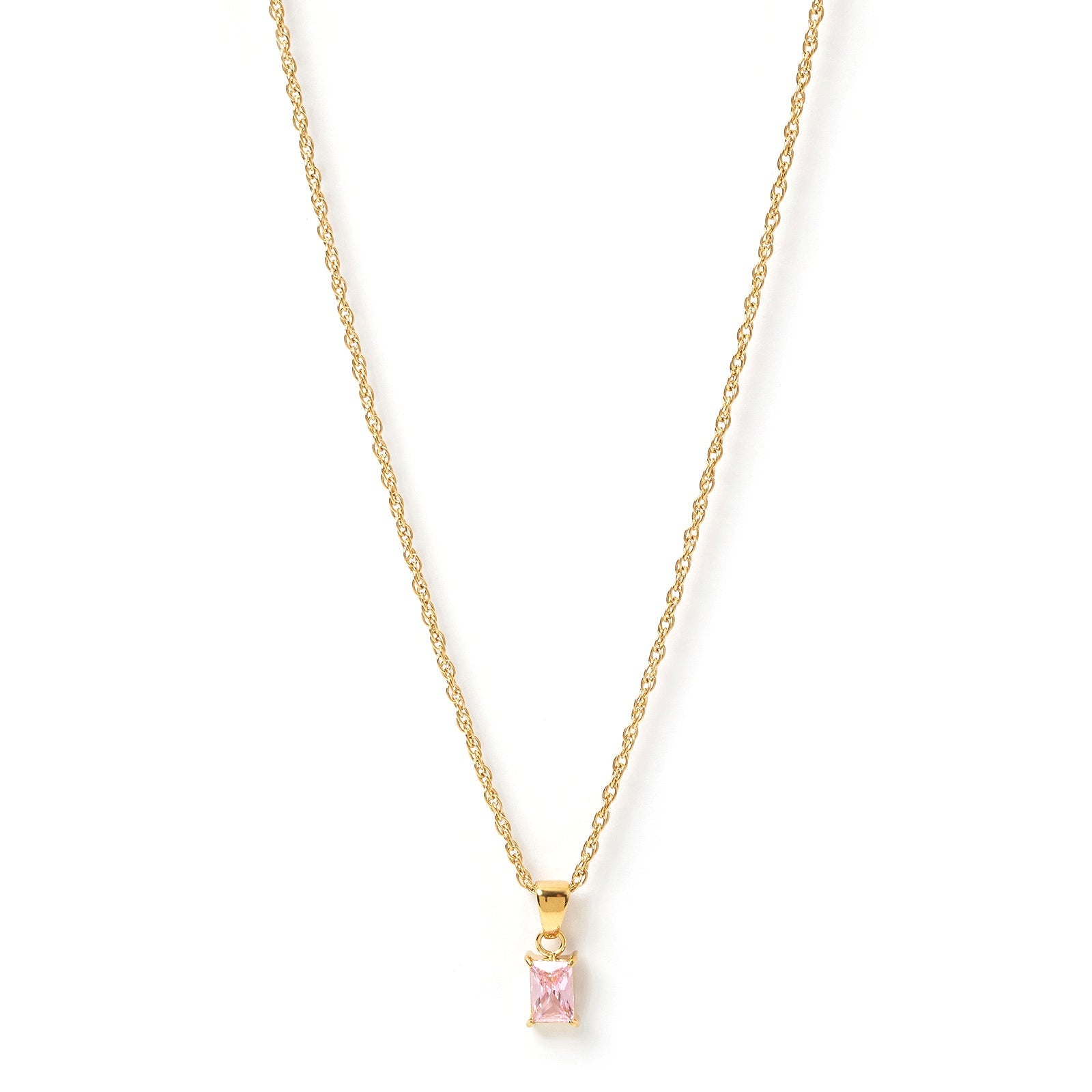 Gia Gold Necklace - Rose