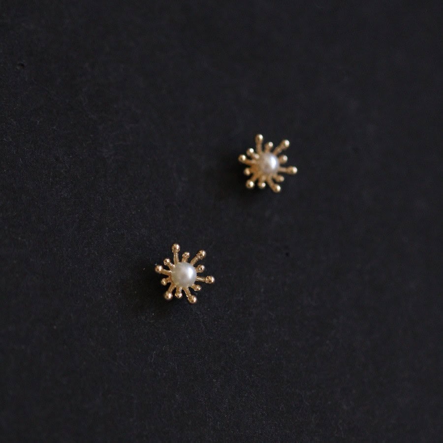 Gold-Plated Earring Studs