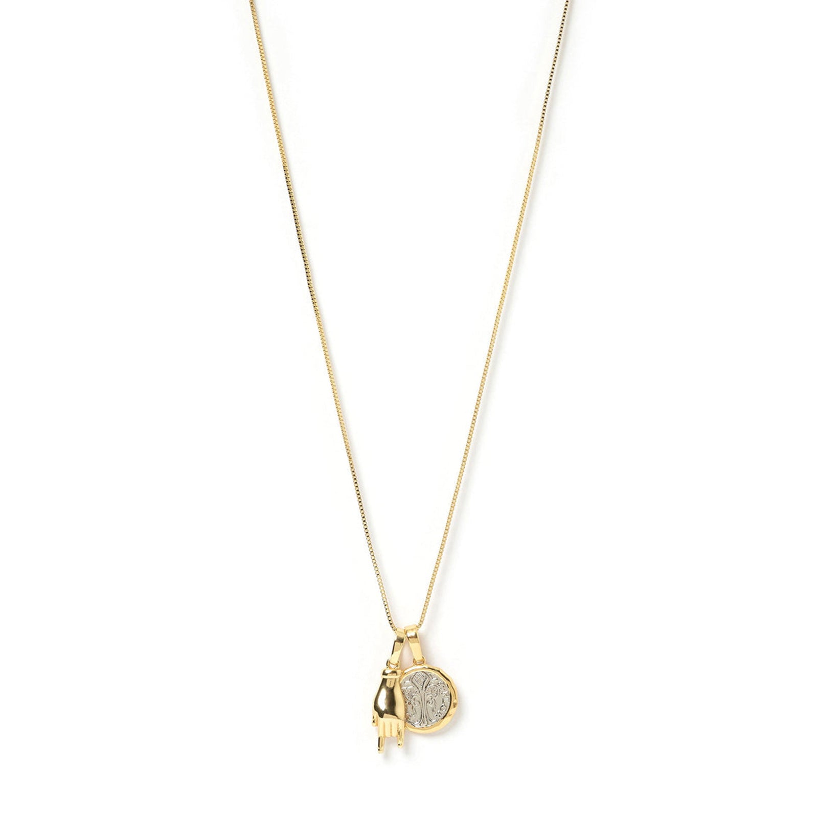 Golden Touch Charm Combo Necklace