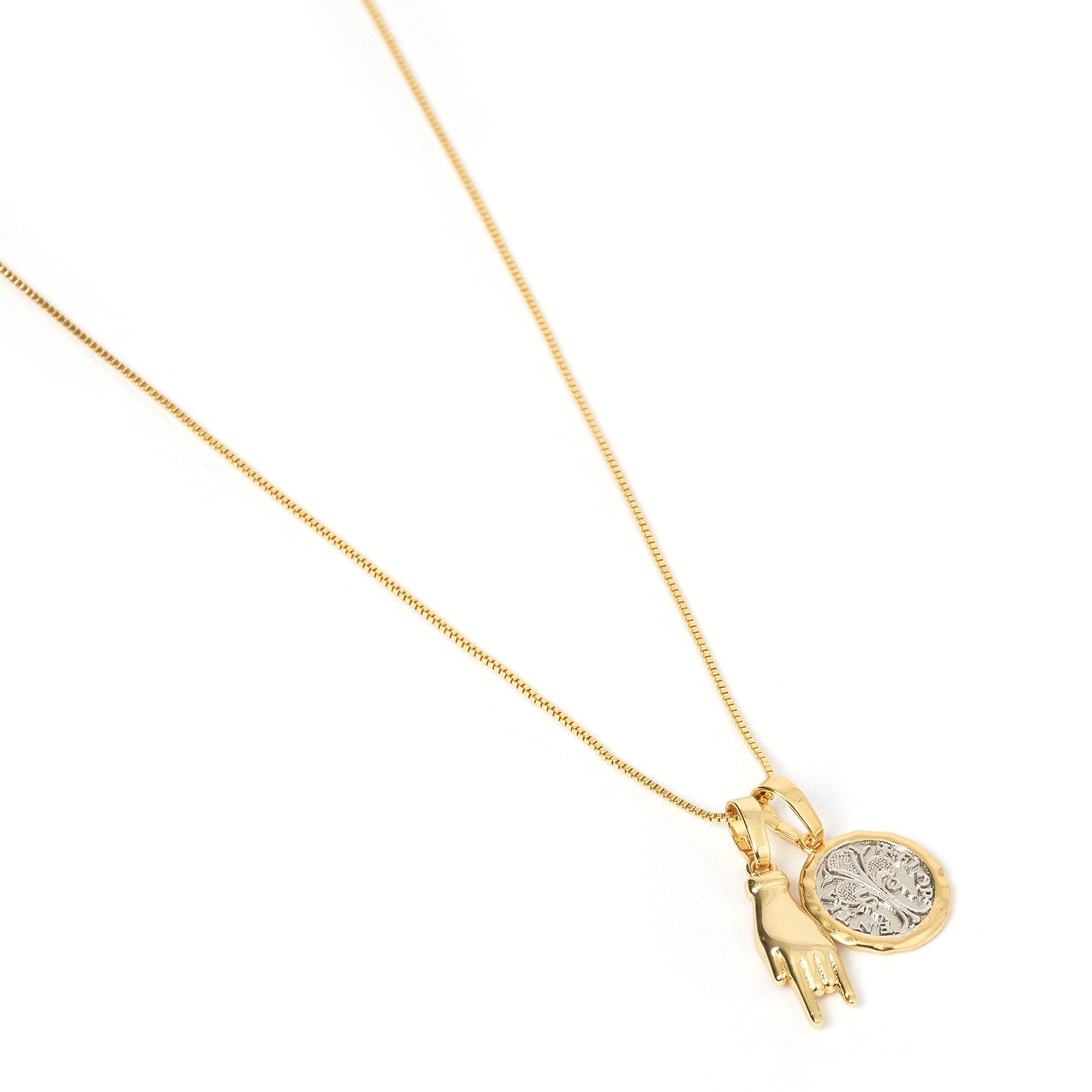 Golden Touch Charm Combo Necklace 6