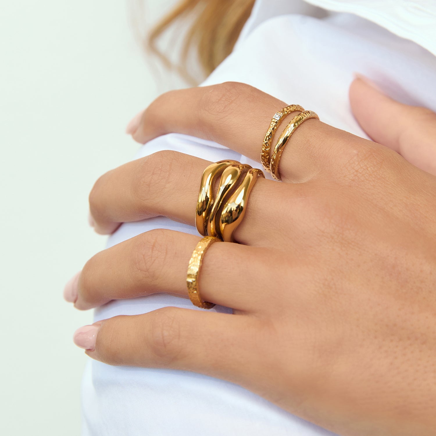 Isabel Gold Ring 2