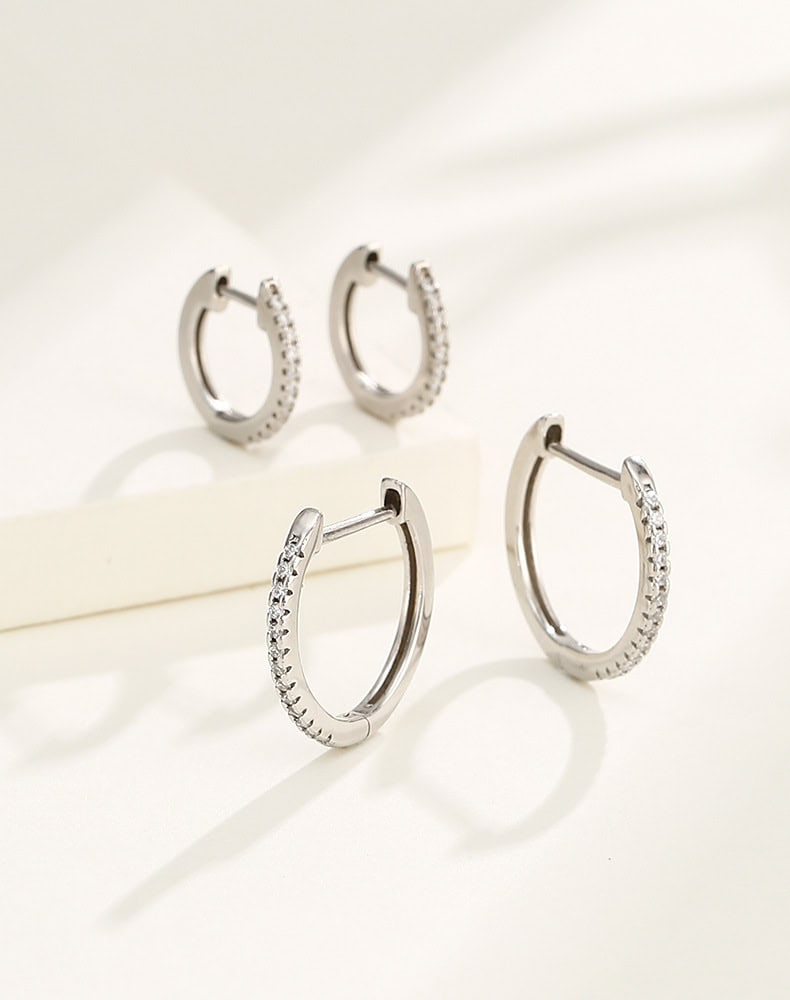 Japanese & Korean Silver Earrings