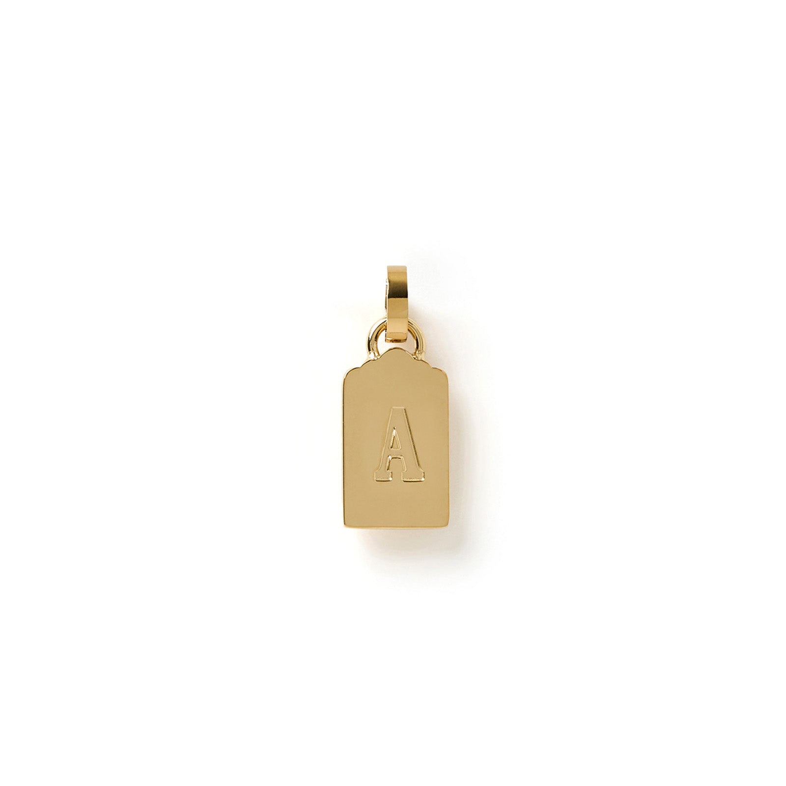 Letter Tag Charm