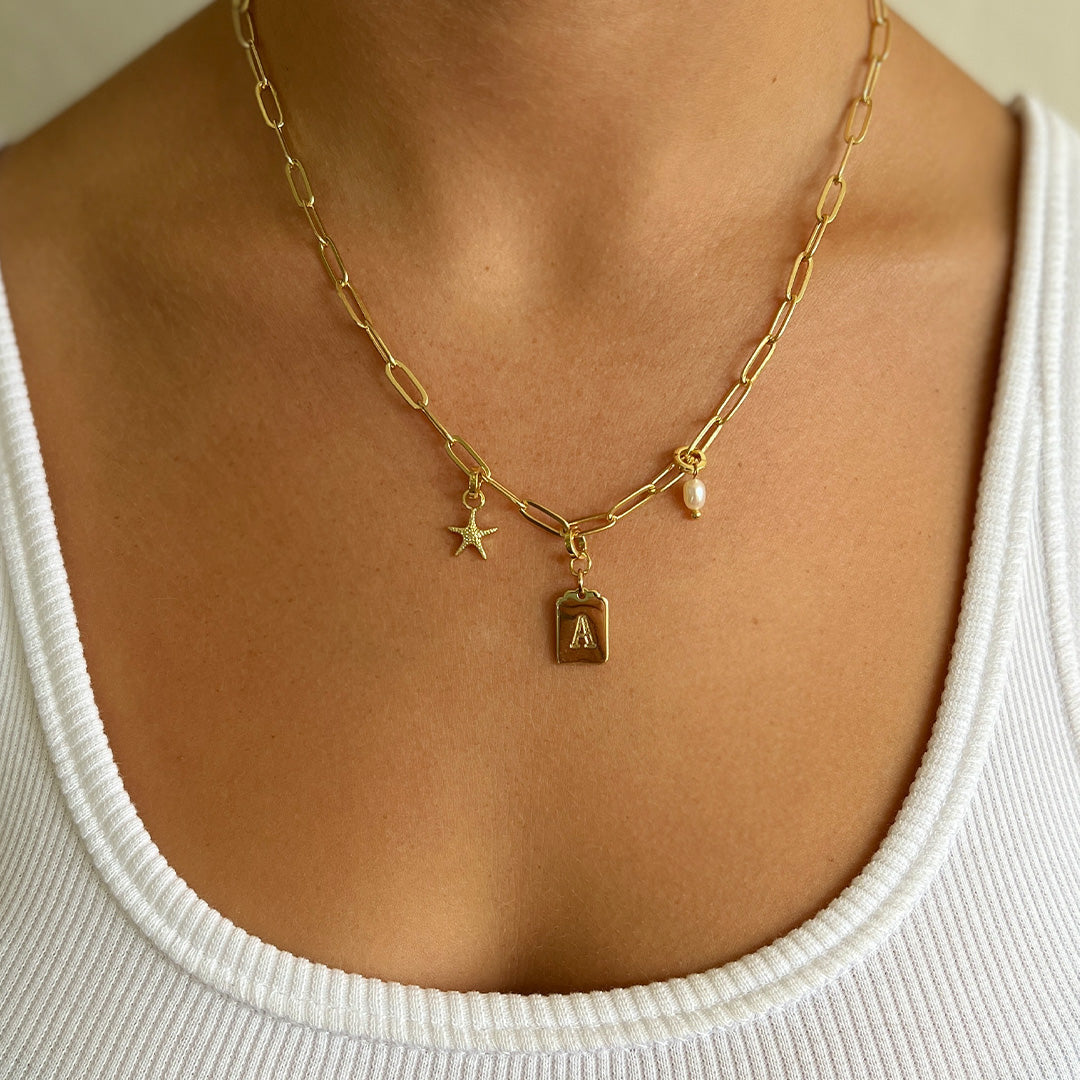 Letter Tag Charm 2