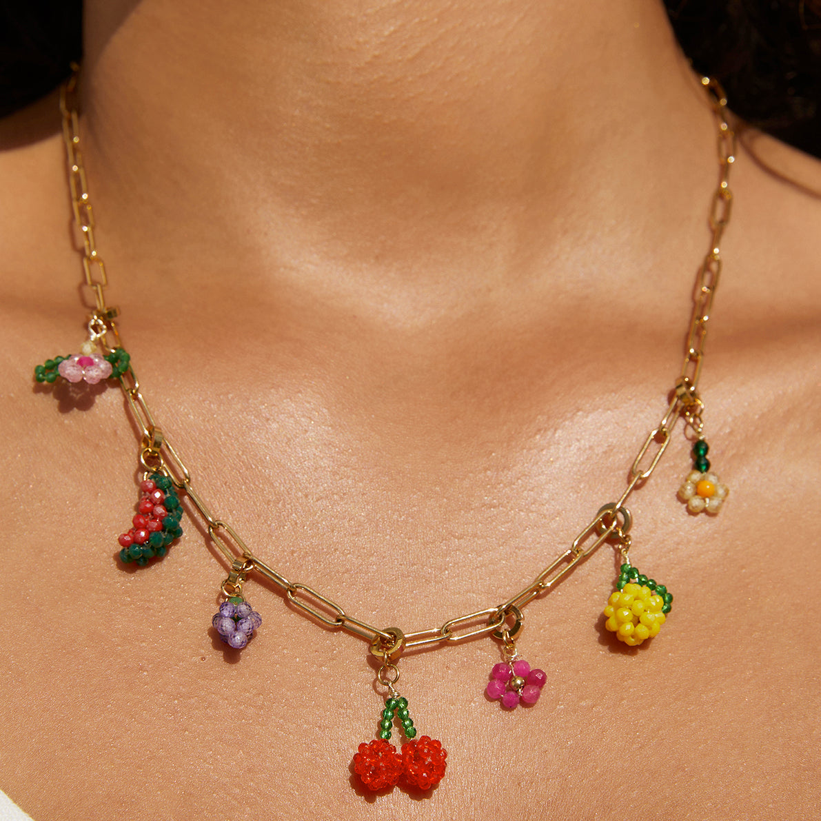 Lemon Beaded Charm 2