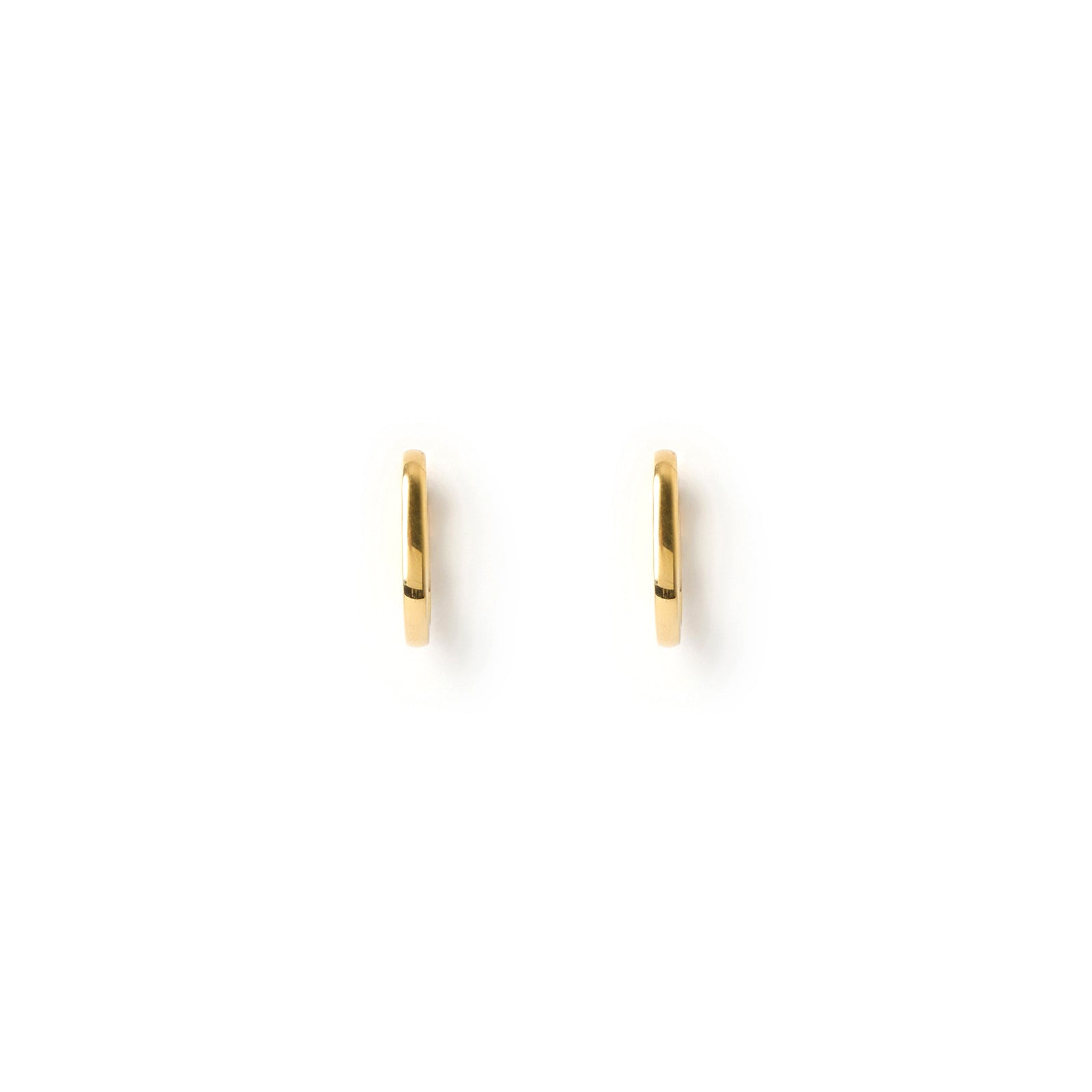Link-Up Gold Hoop Huggies - Small 5
