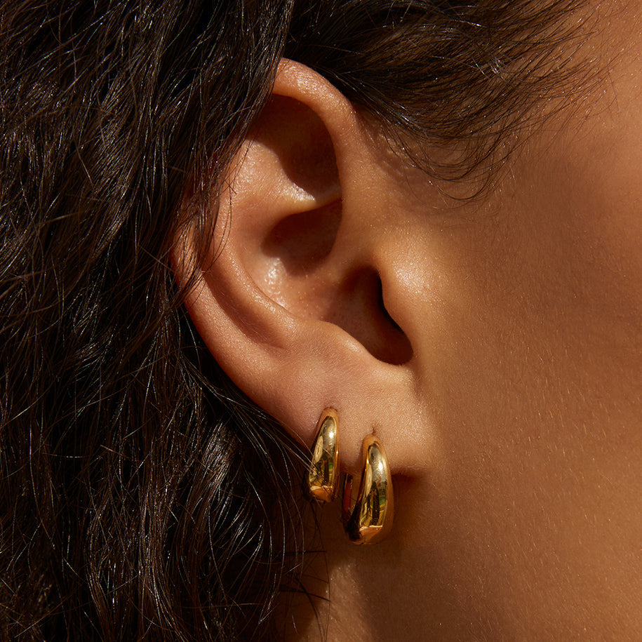 Mini Earring Stack - Gold 2