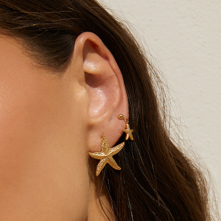 Mini Siesta Gold Earrings 2