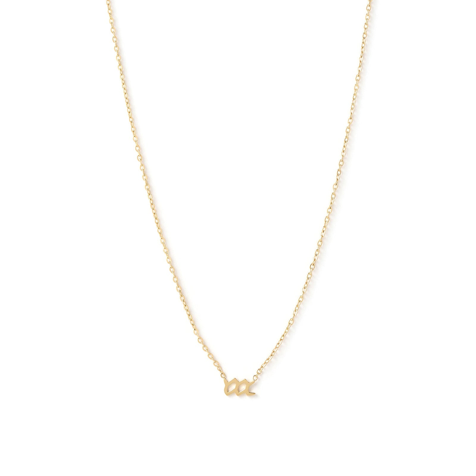 Mini Zodiac Gold Necklace 6