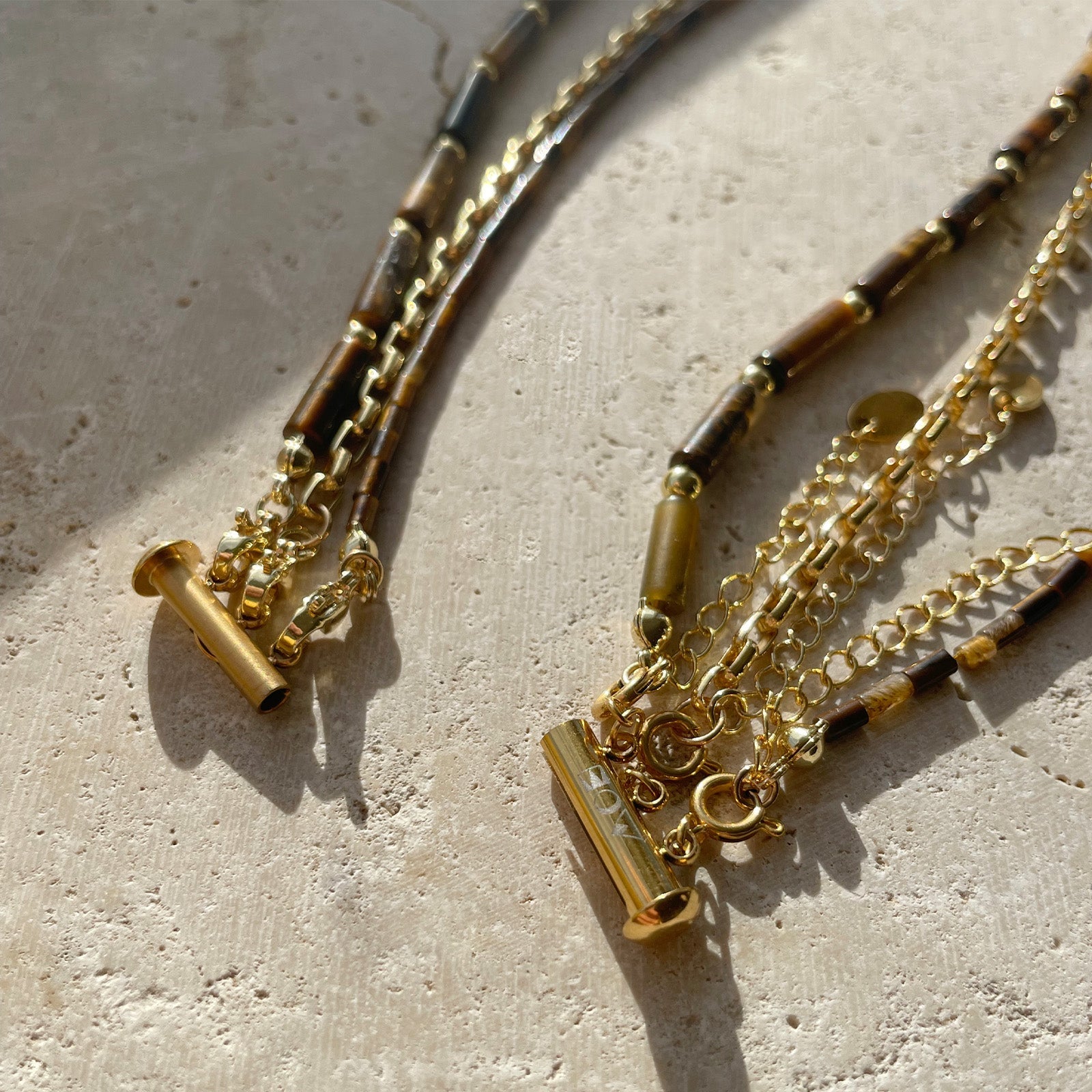 Necklace Stacking Clasp - Gold 5