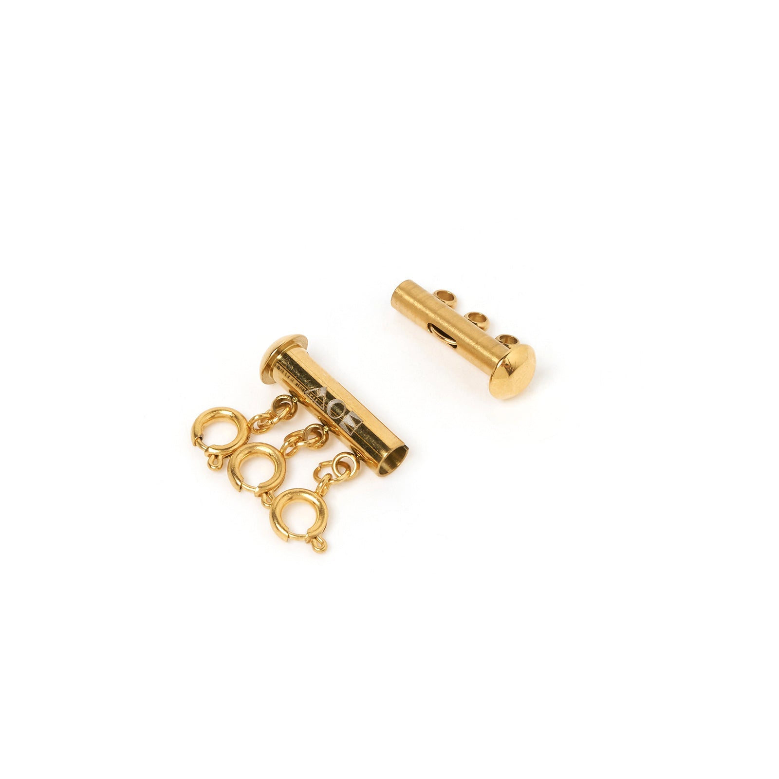 Necklace Stacking Clasp - Gold 8