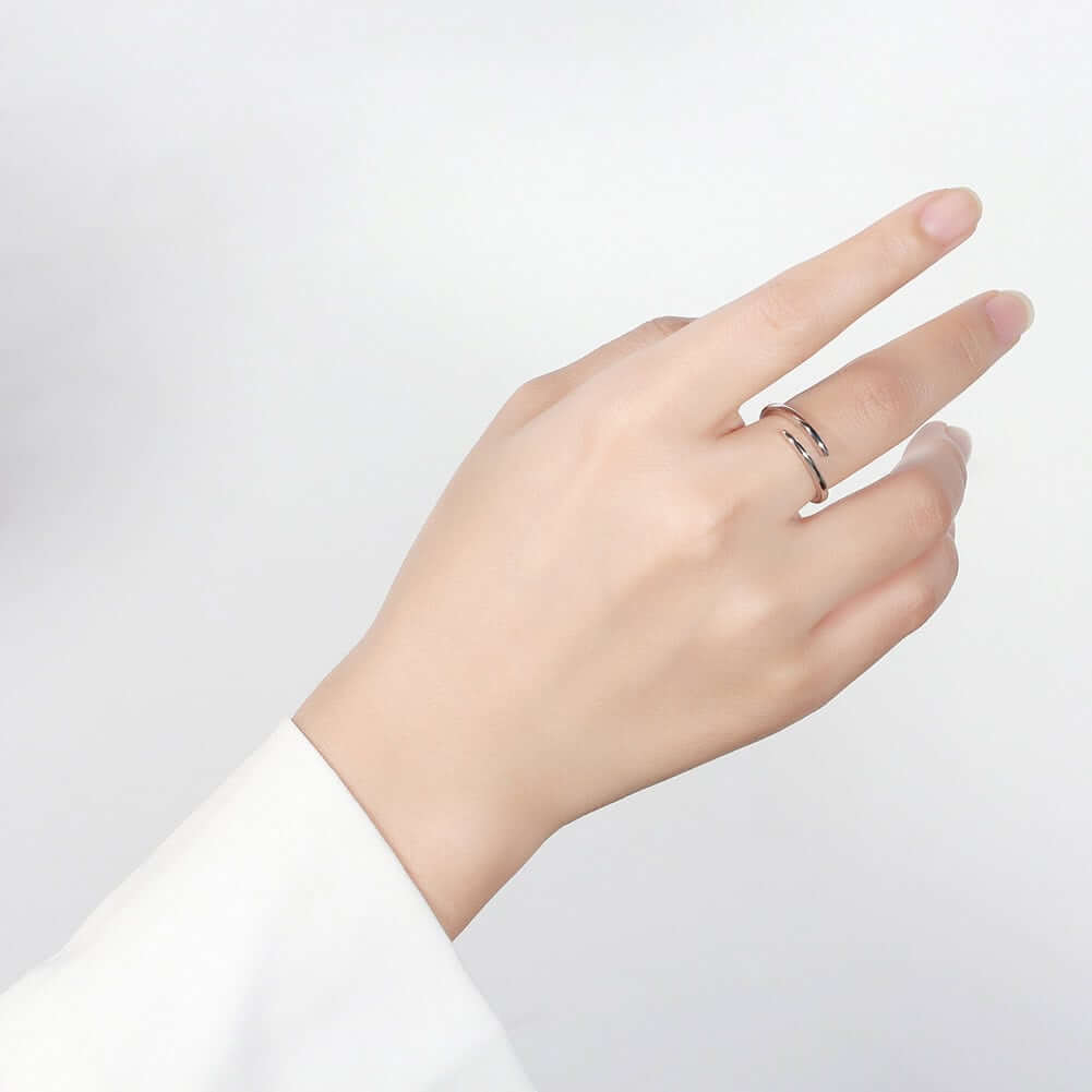 Sleek Open Ring