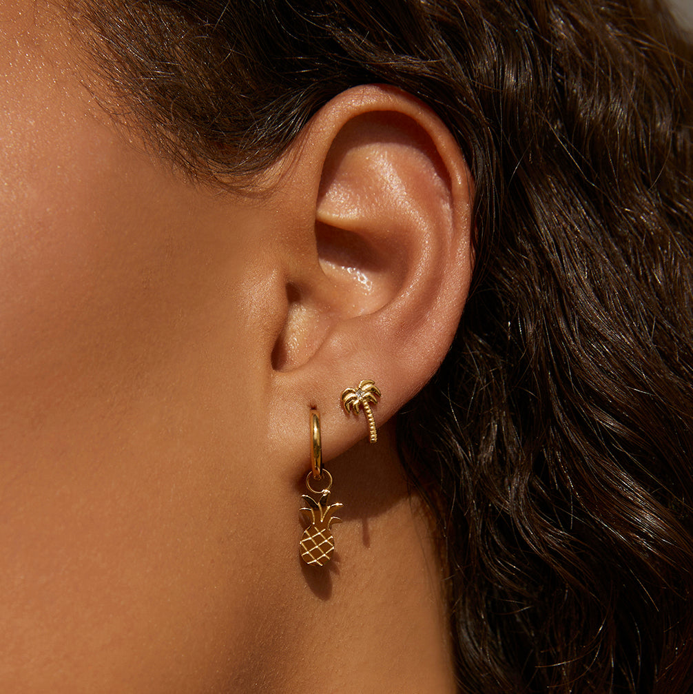 Palm Springs Gold Studs 2