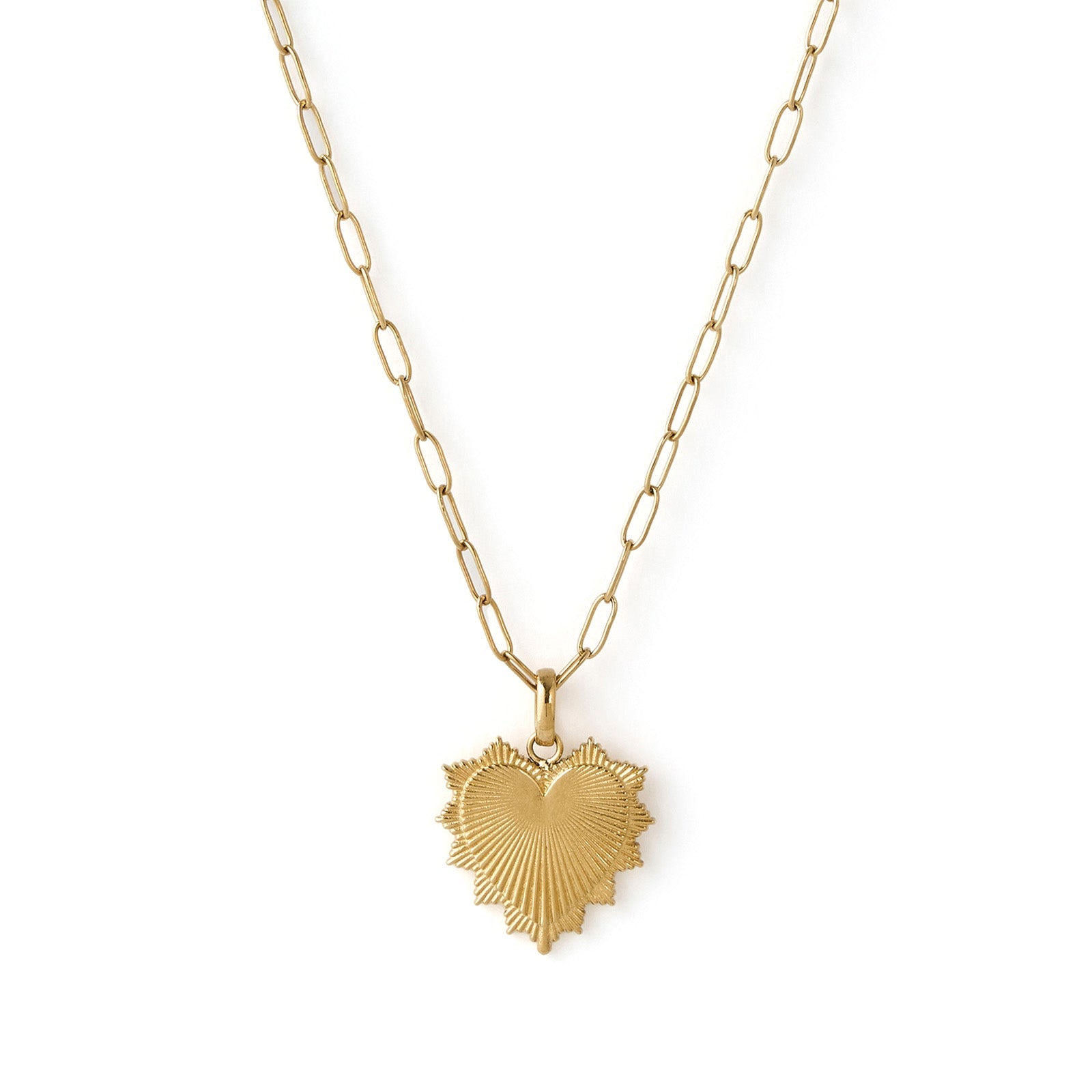Queen Of Hearts Gold Necklace
