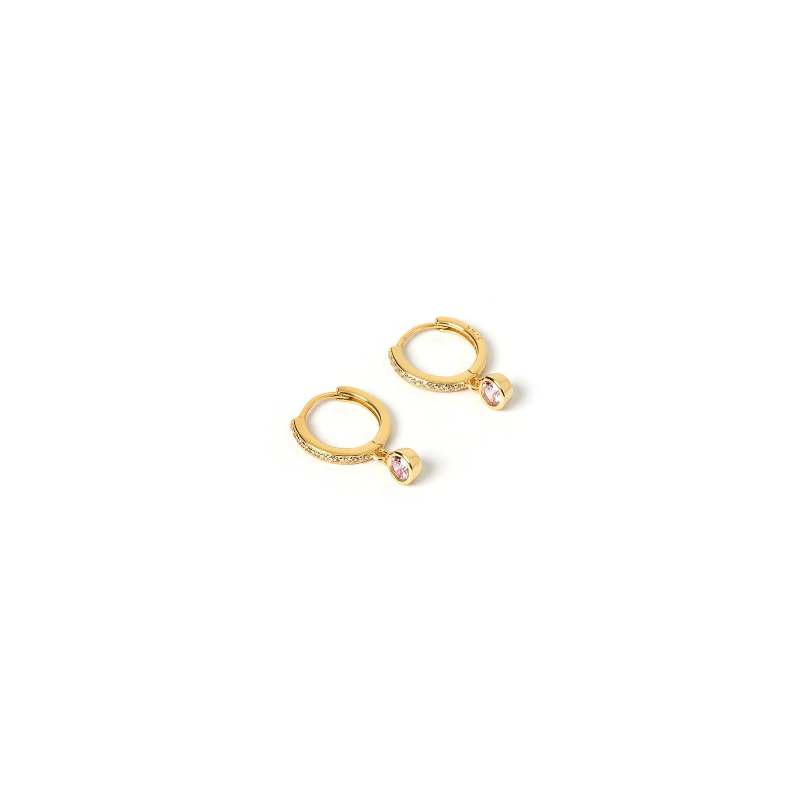 Rhodes Gold Earrings - Rose 4