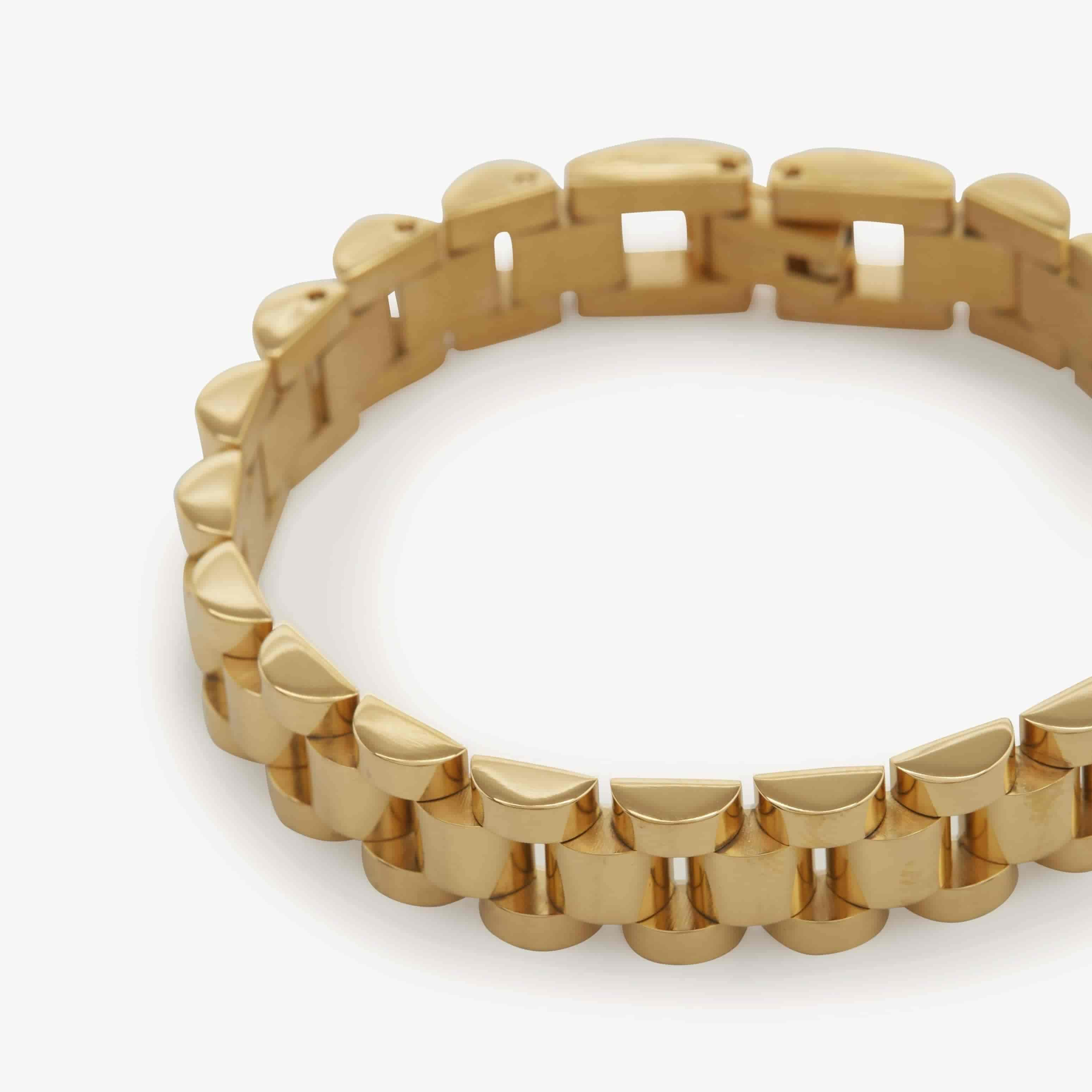 Rolex Link Bracelet Gold