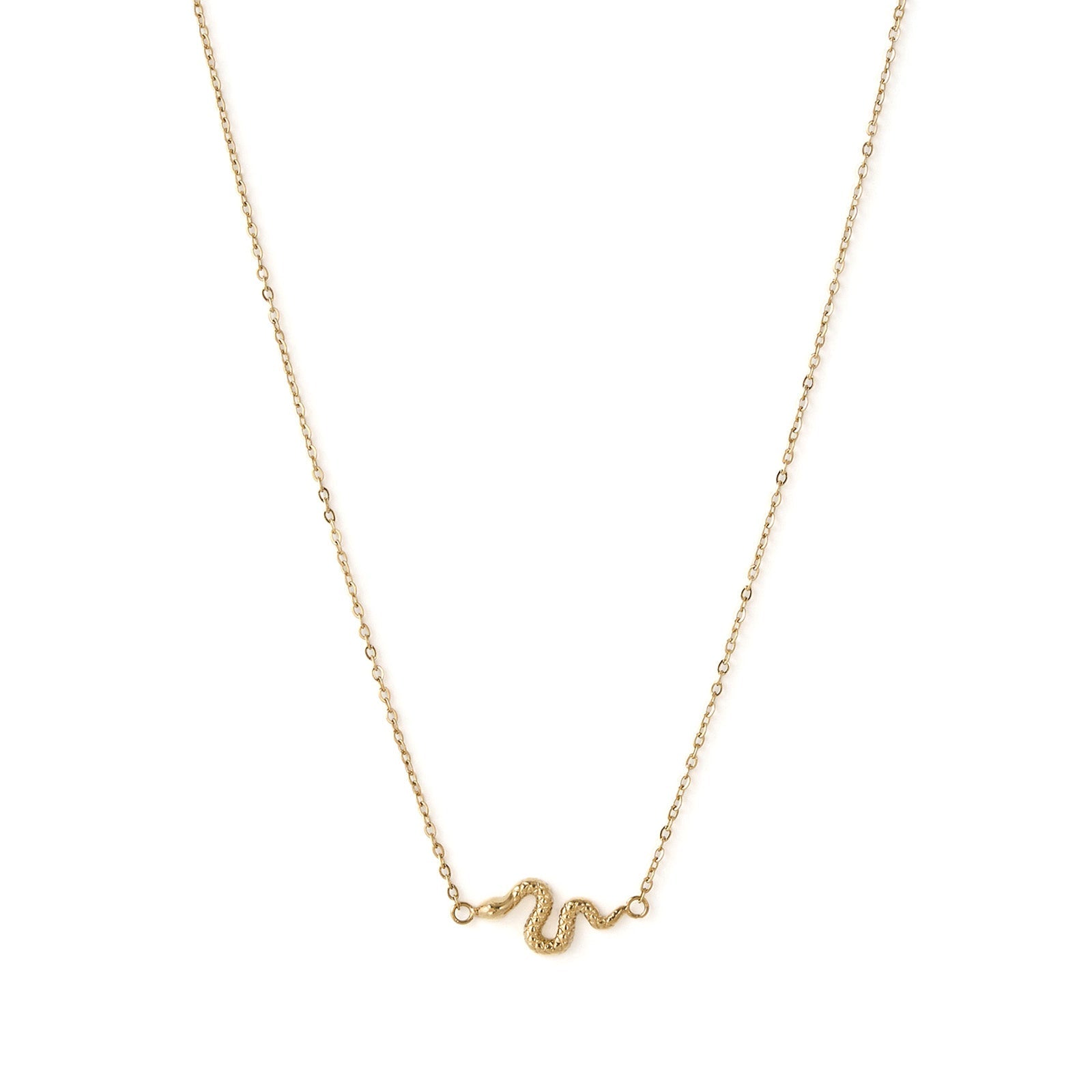 Serpent Gold Necklace