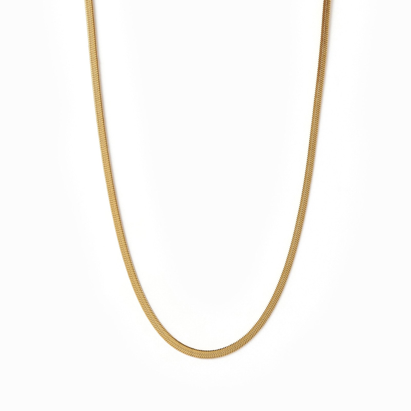 Shayla Gold Snake Chain Necklace