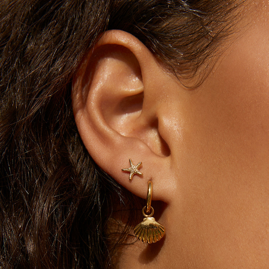 Shelli Gold Earrings 2