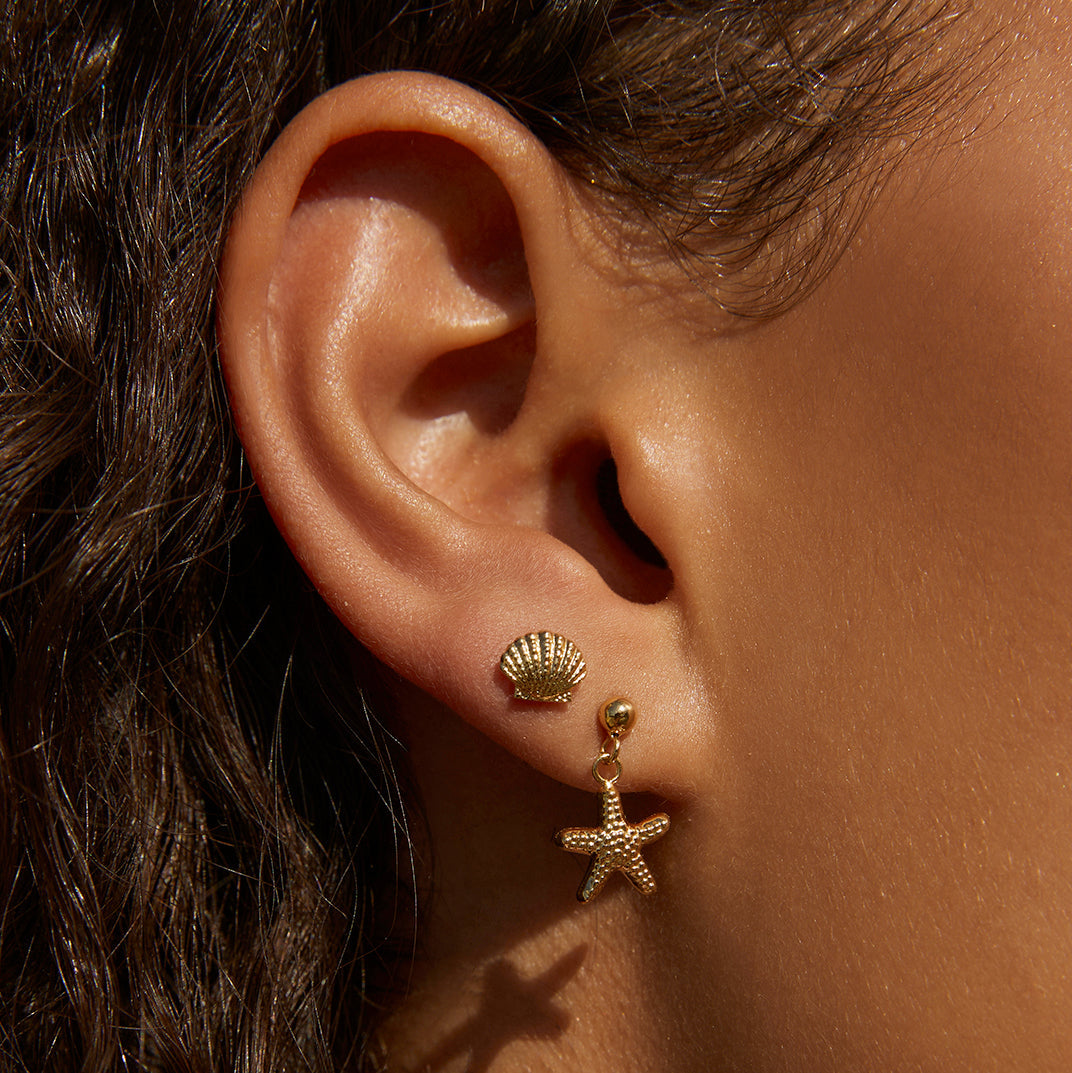 Shelli Gold Studs 2