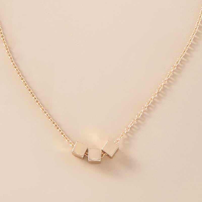 Small Cube Necklace