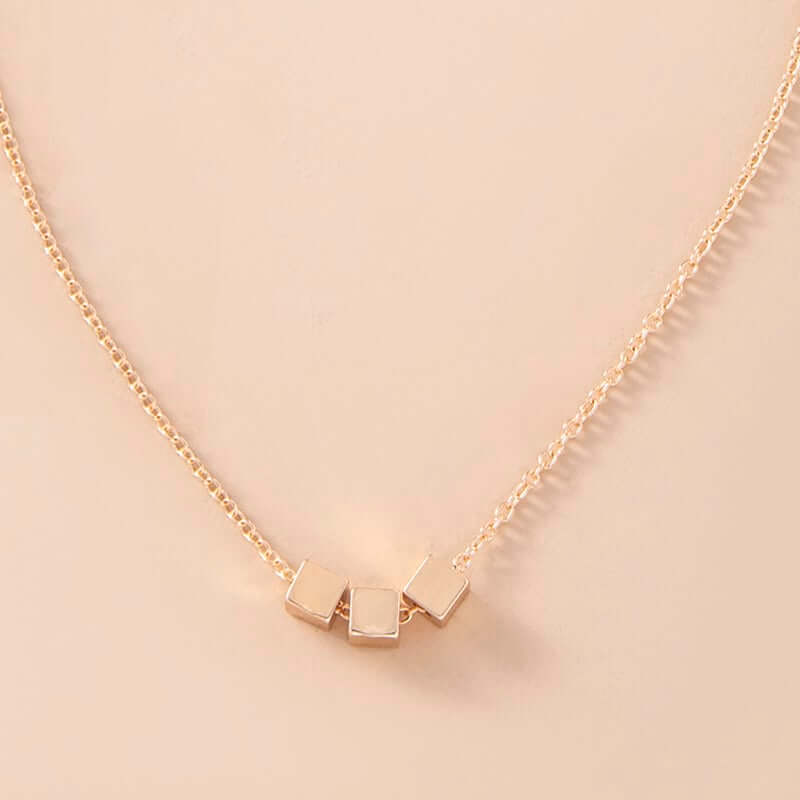 Small Cube Necklace