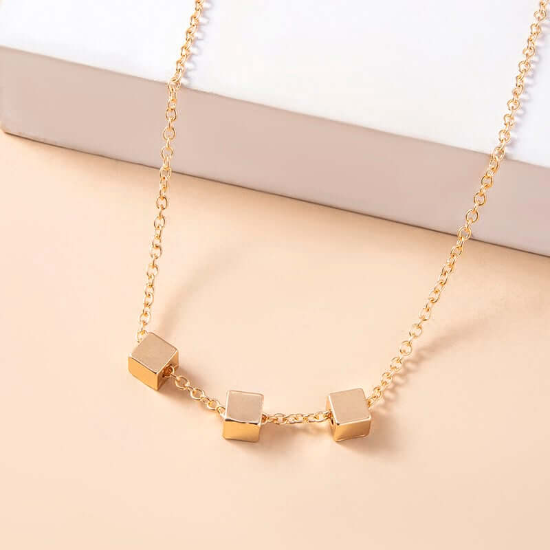 Small Cube Necklace