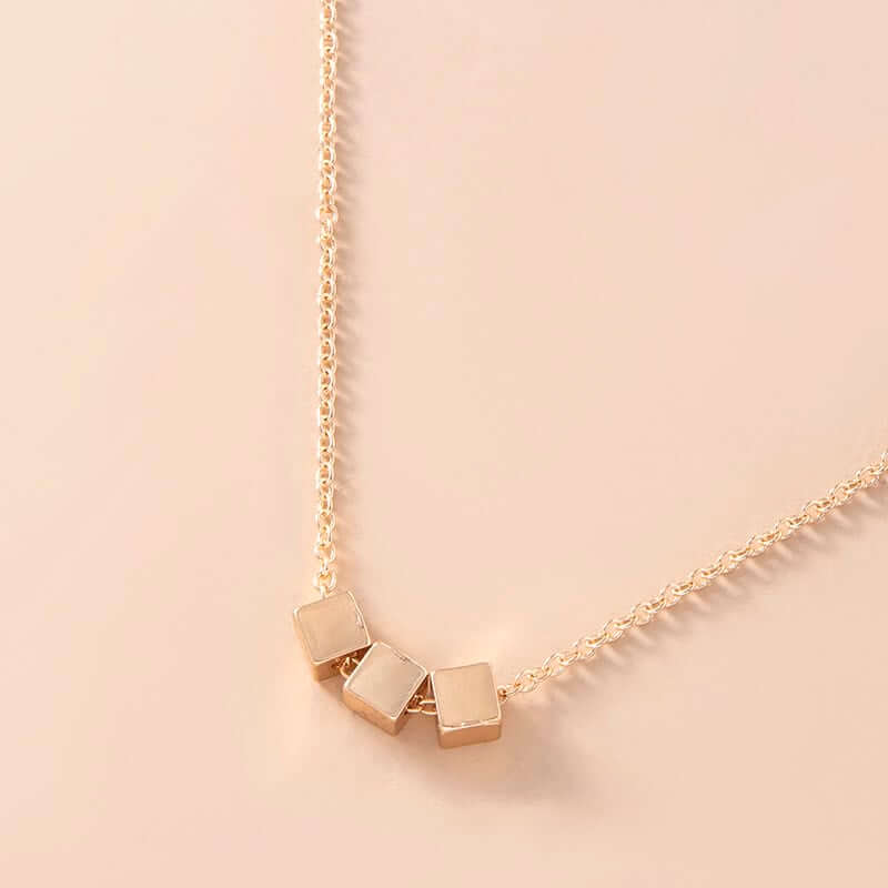 Small Cube Necklace