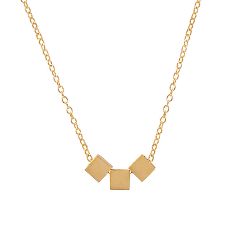 Small Cube Necklace