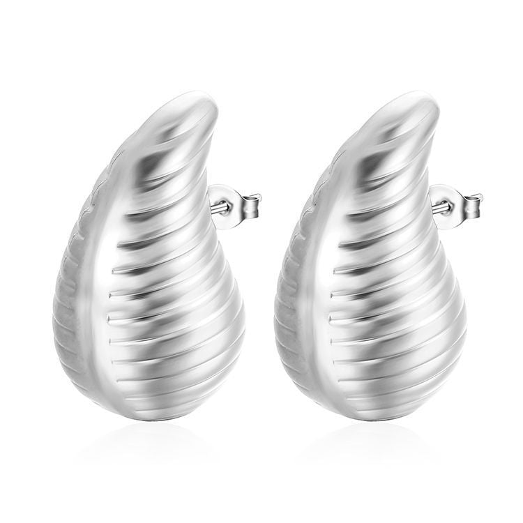 Stainless Steel Droplet Earrings for women