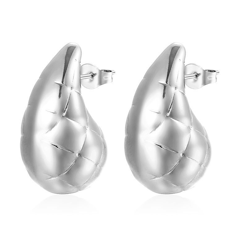 Stainless Steel Droplet Earrings for women