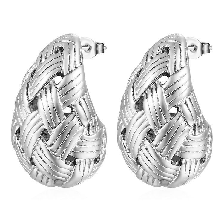 Stainless Steel Droplet Earrings for women