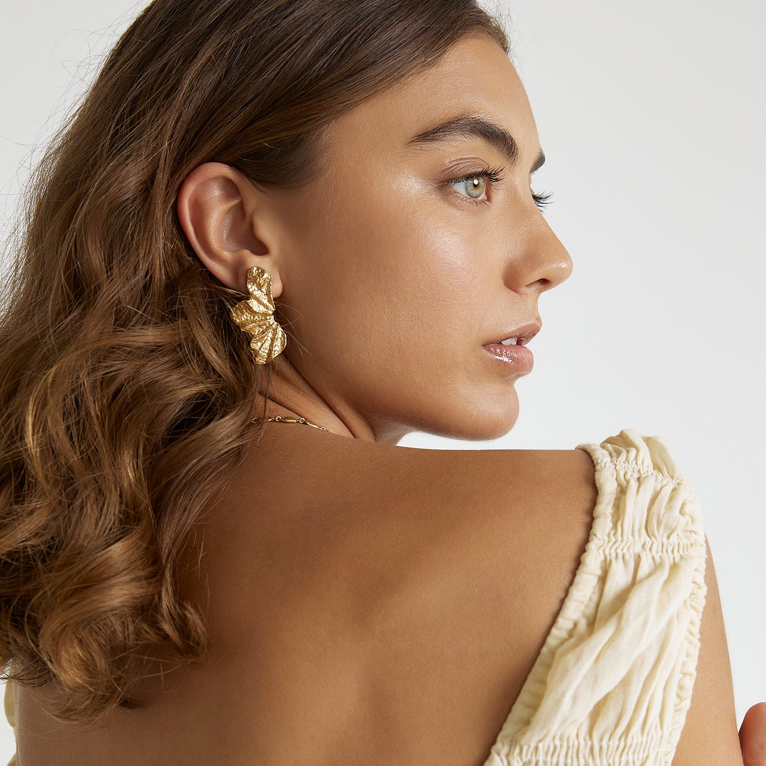 Stassia Gold Earrings 2